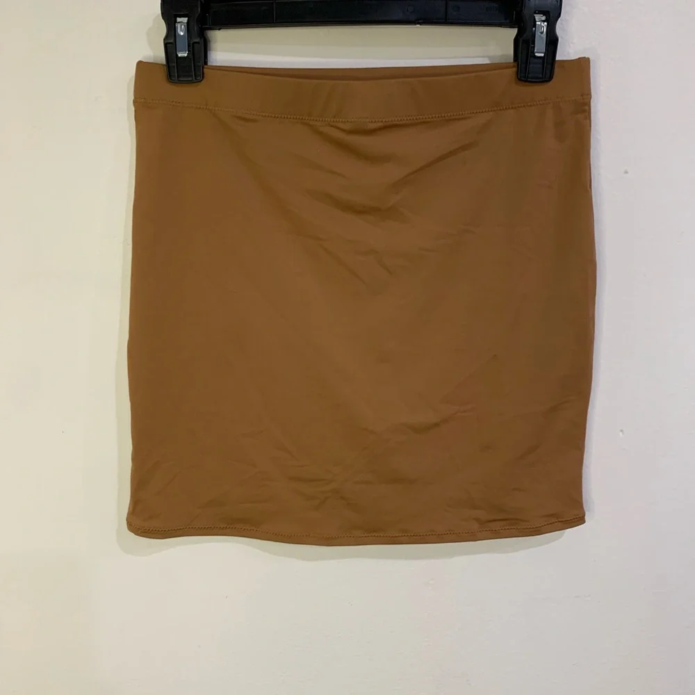 Skims Swim Tube Skirt Almond Size M Swim Cover Up Resort Beach Festival